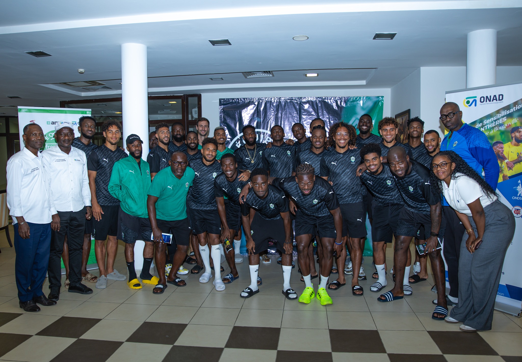 Les Panthères du Gabon s’engagent pour un sport propre